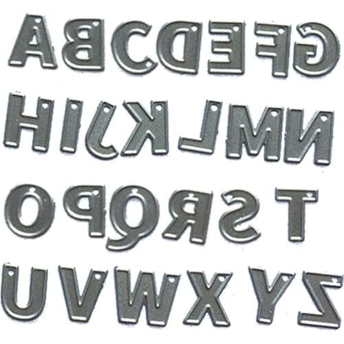 Letter Number Cutting Dies Metal Die Cuts Stencils Template DIY Scrapbook Album Paper Card Leather Jewelry Making Crafts
