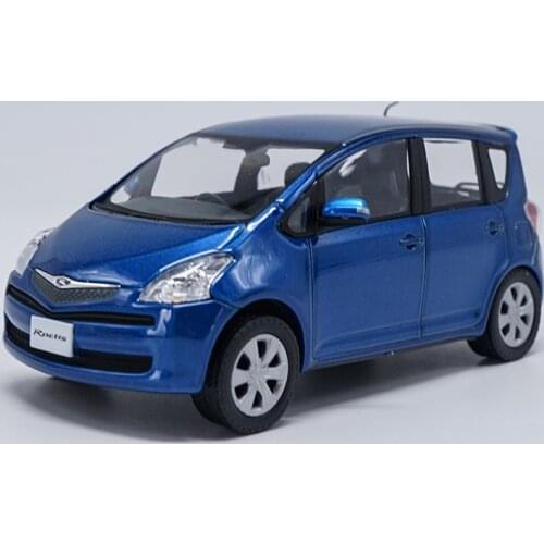 1:30 Diecast Model for Toyota Ractis Blue Minicar Alloy Toy Car Miniature Collection Gifts