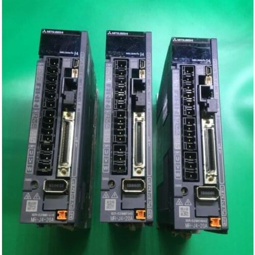 MR-J4-20A servo driver , used in good condition . 80% appearance new , good working , free shipping