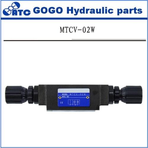 MTCV Series Modular type Throttle Check Valve MTCV-02W