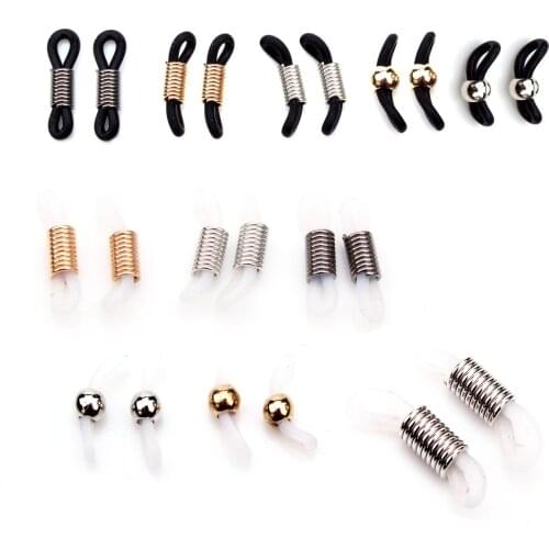 Glasses Chain Silicone Sunglasses Spectacles Retainer Ends Rope Glasses Holder Strap Loop Connector Waterproof Eye Accessory