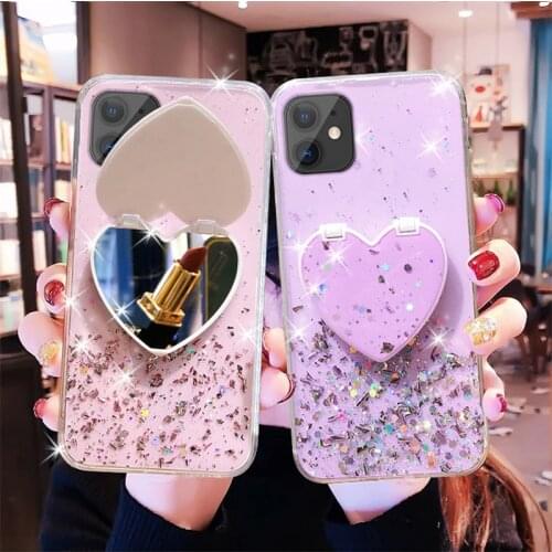 Love Mirror Case for Huawei Y9S Y5P Y6P Y7P Y8P Phone Cover for Huawei P Smart 2020 NOVA 2s 3 3i 4 6 Se Honor 9A X10 30s PLAY 4T