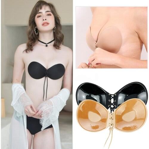 Women Silicone Bras Invisible Bra Sticker Female Bras Strapless Backless