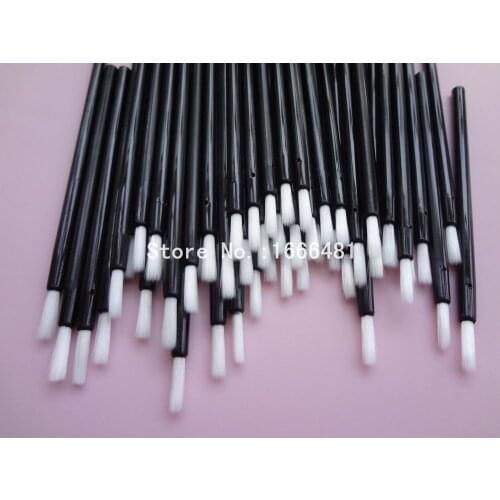 200 pcs Professional Disposable Lip Brush Lip Stick Lip Gloss Rod Super Soft Cosmetic Brush Sets Makeup Kits makeup Brushes Tool