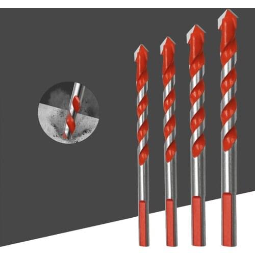 3/4/5/6/8/10/12MM Multi-function Hole Puncher Drill Bits For Ceramic Drill Bit Alloy Triangle Overlord Drill Overlord Diamond