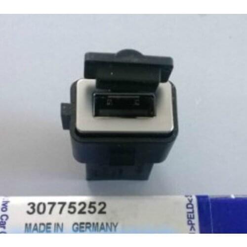 30775252 Car USB interface Socket For Volvo S80 S60 XC60 S40 C30 V60 C70 S40 V50 2007 2008 2009 2010 2011 2012 Car accessories