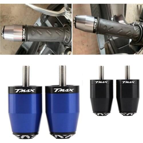 Anti Vibration Balance Handle Bar End Plug Grip Ends Cap Motorcycle Accessorie For Yamaha TMAX500 TMAX530 Tmax 500 530 2012-2019