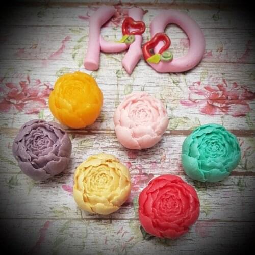 Rose Flower Soap Mold Silicone Mold Candle Mold flower candle aroma mould soap making moulds resin clay molds