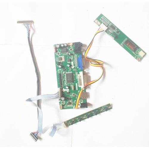 For B141EW04 V6 V7 HDMI-Compatible+VGA+DVI CCFL LVDS 30Pin 14.1" 1280*800 LCD monitor M.NT68676 display controller drive