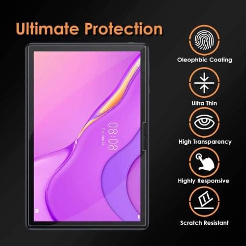 For Huawei Matepad T10 9.7 / T10S 10.1 - 9H Premium Tablet Anti-scratch Tempered Glass Screen Protector Film Protector Cover
