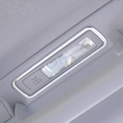 For Mercedes Benz C Class W205 Inner Rear Reading Light Cover Trim 2014-2015 2pcs Car Accessories Interior Car Decor Car Trim