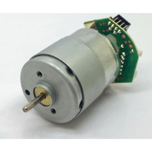 Mabuchi RS-365PW 16120 Speed Measuring Motor Encoder 6 Pin Plug High Precision Code Tray Optocoupler Motor DC 6V-12V 9V 6700RPM