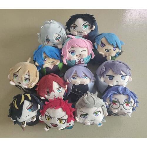 Hypnosis Mic -Division Rap Battle Plush Key Chain Mochikororin3 Sasara Rosho Rei Kuko Jyushi Hitoya Shinjiku Division & Shibuya