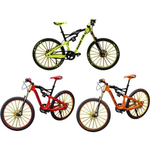 Die-Cast Bicycle Model Kids Toys Collection Home Office Desktop Ornaments