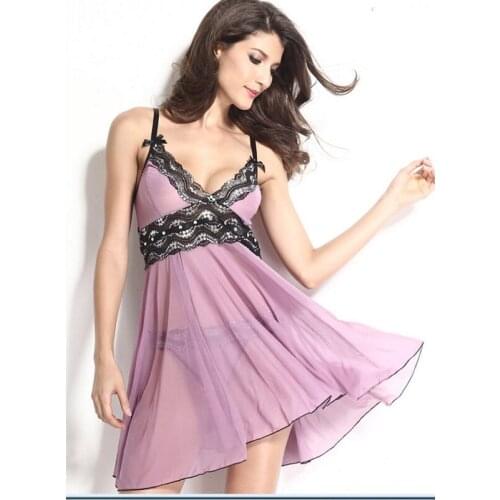 Fashion Slitting Silver Waist Closing Water Diamond Lace Sling Skirt Cozy Sexy Underwear Large Size High Quality Sexy Suit