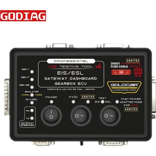 New Version EIS ESL Dashboard Gateway Testing Tool Supports FBS4 Working with Xhorse VVDI MBTOOL, ABRITES Programmer, CGDI MB