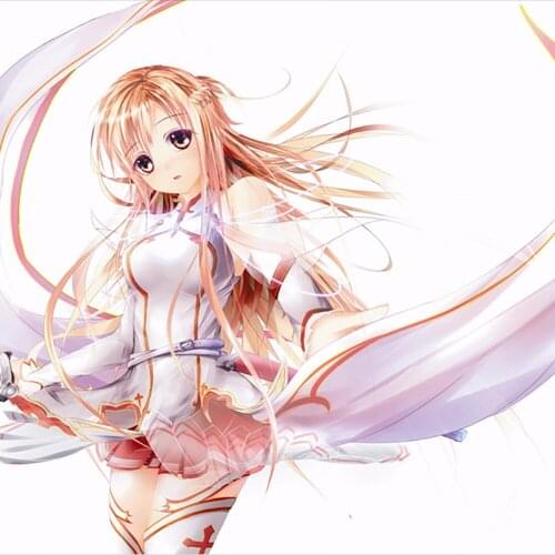 Anime 3D Bedding Bed Sheet Bedsheet Quilt 150*200cm Animation Blanket Sword Art Online Yuuki Asuna