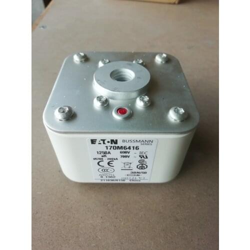 Fuses: 170M6415 1100A 690V / 170M6515 1100A / 170M6416 1250A / 170M6516 1250A 690V aR