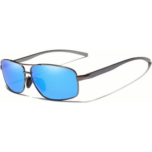 Aluminum Frame Polarized Ultralight High Quality Sunglasses Men Women UV400 Mirror Lens Classic Retro Style Sun Glasses