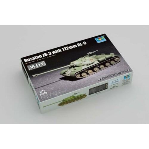 Trumpeter 07163 1/72 Russian JS-3 with 122mm BL-9 - Scale Model Kit
