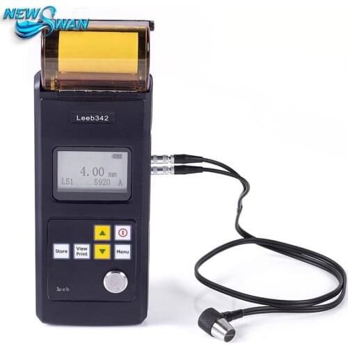 Leeb342 Ultrasonic Thickness Gauge Ultrasonic Thickness Meter For Steel Cast Iron Aluminum Copper Plastic Ceramic Glass