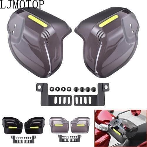For Yamaha XT1200Z SUPER TENERE XJR FJR 1300 FZ1 FAZER Universal Motorcycle Handguard Shield Hand Guard Protector Windshield