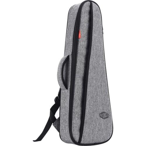 LINGTING 21 Inch/ 23 Inch Universal Ukulele Backpack Soprano/ Concert Ukelele Bag Uke Case 18mm Padding with Double Adjustable