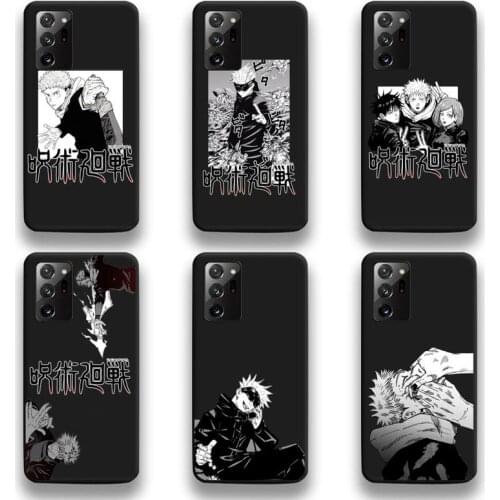 Jujutsu Kaisen Anime Phone Case For Samsung Galaxy Note20 ultra 7 8 9 10 Plus lite M51 M21 M31S J8 2018 Prime