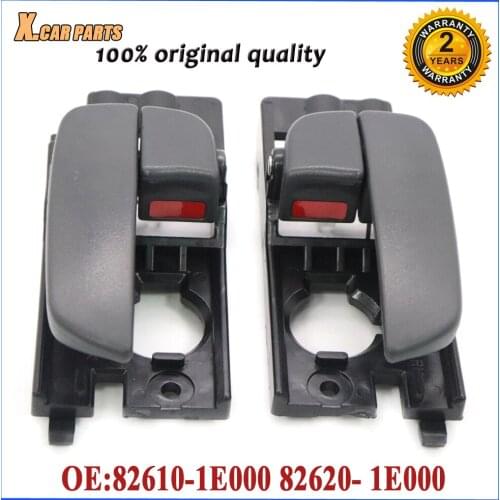 Car Black Front Rear Left Right Interior Door Handle For Hyundai Accent 2007-2011 82610-1E000 82620-1E000