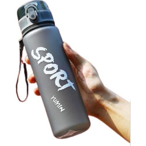 500ML 600ML High Quality Water Bottle Sports Tritan Material BPA Free LeakProof Portable Drinking Bottle For Gym Outdoor Hiking