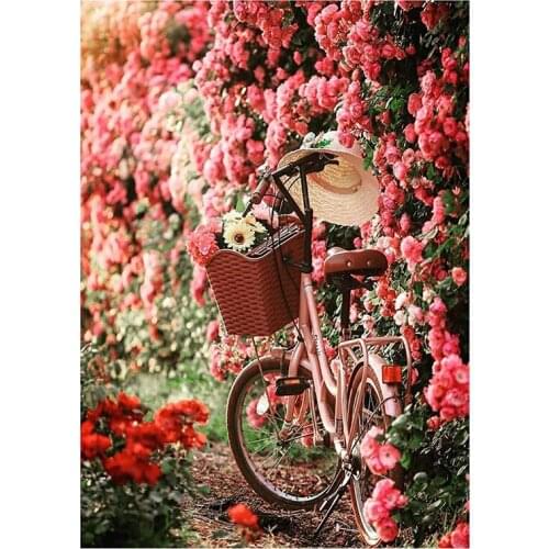 DIY Diamond Painting Kits for Adults Beginner Arts Romantic Turkish Roses Wall Full Round Drill Resin Cross Stitch Kits