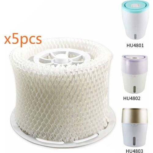 5pcs replacement HU4102 Humidifier Filters,Filter Bacteria and Scale for Philips HU4801 HU4802 HU4803 Humidifier Parts