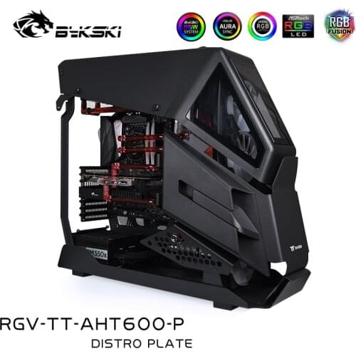 Bykski RGV-TT-AHT600-P Distro Plates Kit for Thermaltake Premium AH T600 Chassis