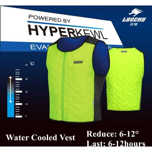 Summer Body Cooling Vest Motorcycle Jacket Water Cooling Cycling Sports Clothing Vest Motocross Para Moto Rider Racing Vest