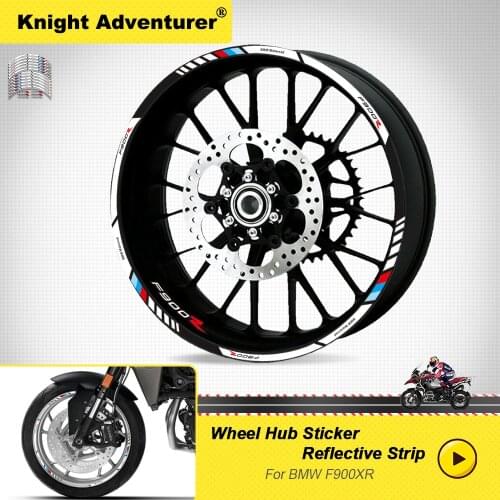 Hot Sell Motorcycle Wheel Sticker Decal Reflective Rim Bike Suitable For BMW F900R F900 R f900r