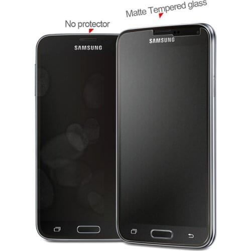 9H Matte Frosted Tempered Glass For Samsung Galaxy J3 2017 2016 2015 J2 J4 J6 Plus J7 J8 2018 J7 Prime J2 Pro Screen Protector