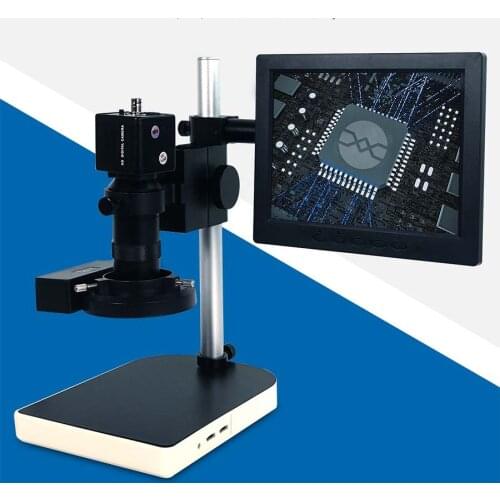 MS8E-01 Professional HD Digital Electron Microscope 130W HD Imaging 0.7-4.5X Continuous Zoom For Mobile Phone Motherboard Repair