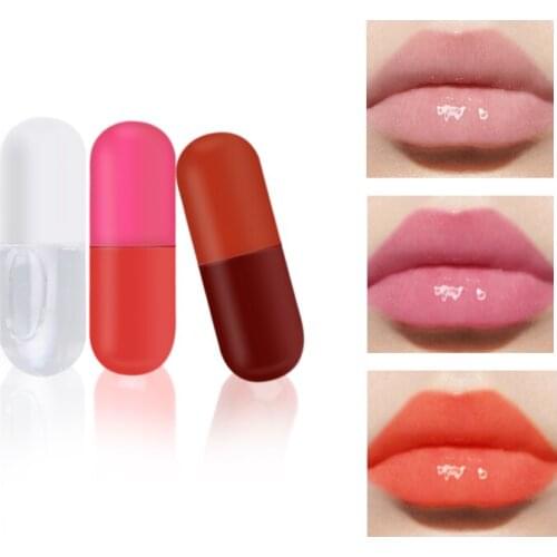Mini Capsule Lips Plumper Oil Moisturizing Repairing Reduce Lip Fine Line Lip Gloss Cosmetics Sexy Lip Plump Enhancer Makeup