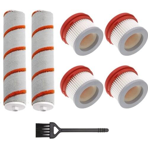 Washable Parts For Xiaomi Dreame V9 V9P V9B V10 Wireless Handheld Vacuum Cleaner Accessories Hepa Filter Main Roller Brush Kit