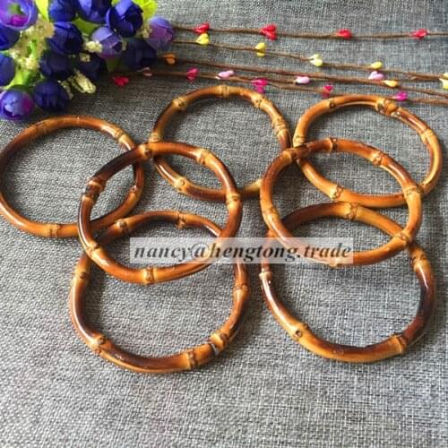 Cheap exquisite natural bamboo bangle,fashionable bamboo bracelet bamboo circle bamboo ring special