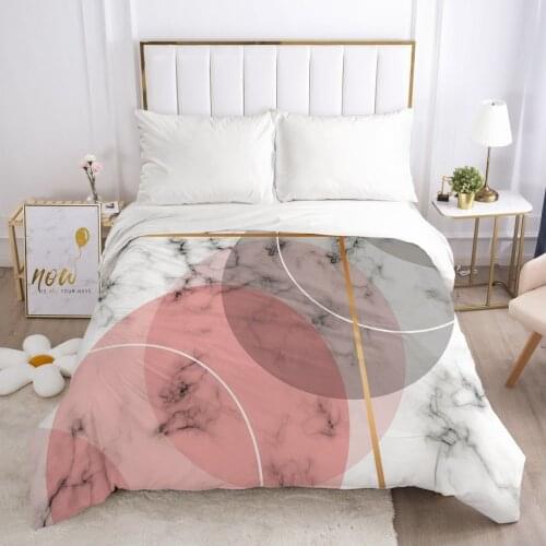 Bedding Duvet Cover Comforter/Quilt/Blanket Case With Zipper Queen King Europe Russia Size Nordic 150/220x240 Custom Pink