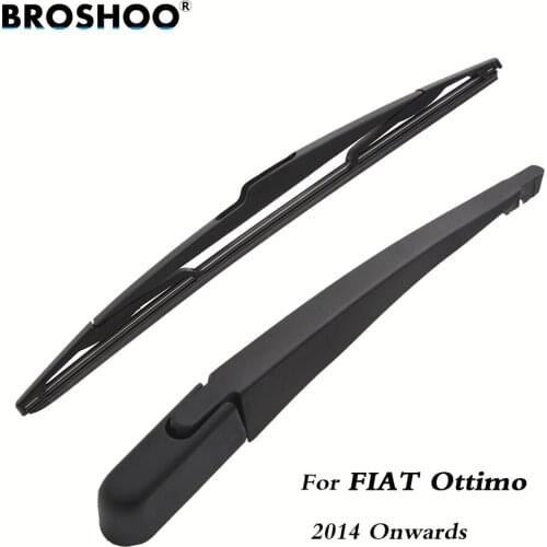 BROSHOO Car Rear Wiper Blade Blades Back Windscreen Wiper Arm For FIAT Ottimo Hatchback (2014 Onwards) 355mm Auto Styling