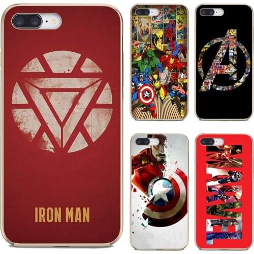 For Samsung Galaxy J5 J6 J7 J8 J1 J2 J3 J4 Plus 2018 Prime 2015 2016 2017 TPU Silicone Case Marvel-Super-hero-logo