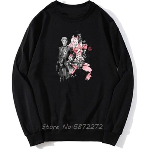 JOJO Bizarre Adventure Hoodies Joestar Joseph Kira Yoshikage Japan Anime Hoodie Men Pollover Sweatshirt Fleece Streetwear