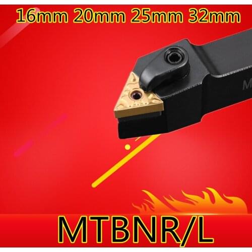 Angle 75 MTBNR1616H16 MTBNR2020K16 MTBNR2525M16 MTGNL1616H16 MTBNL2020K16 MTBNL2525M16 MTBNL the Right/Left CNC Turning tools