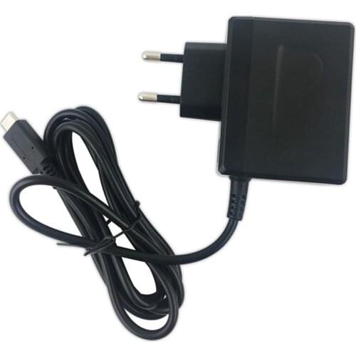 EU & US Plug AC Adapter Charger For Nintend Switch NS Game Console Wall Travel Home Charge 5V 2.6A Charging USB Type C Power