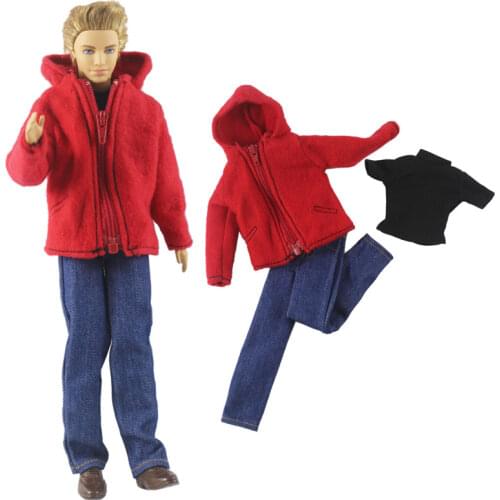 1 Set Doll Clothes Outfit for 12 inch Ken Doll Many Style for Choice A01