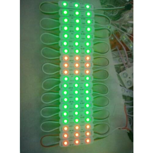 100 PCS WS2811 2811 IC 3led 5050 RGB LED Pixel digital Module String Light Waterproof DC12V+21keys 2811 controller