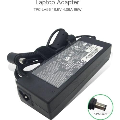 19.5V 4.36A 85W 7.4*5.0mm Portable Charger for HP T610 666265-001 688030-001 TPC-LA56 PA-1850-06HA TPC-DA56 Laptop Power Supply