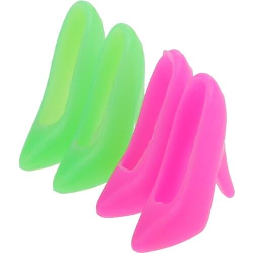 20Pairs Doll Lovely Shoes Heels Sandals Model for Dolls Kids Toys